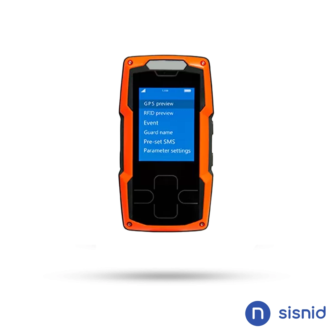 Bastões de contacto para rondas de segurança