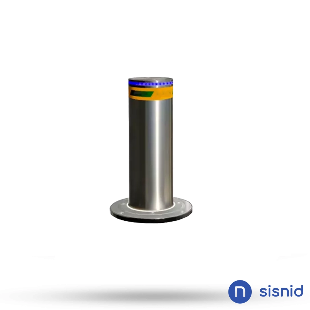 Pilarete de Aço para Entrada e Saída de Veículos